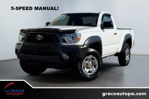 White 2012 Toyota Tacoma for sale in Morrisville, PA