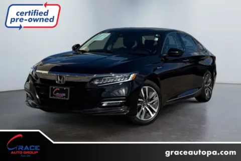 Black 2019 Honda Accord Hybrid Touring for sale in Morrisville, PA