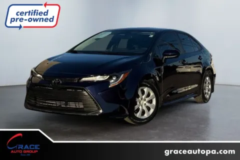 Blue 2023 Toyota Corolla LE for sale in Morrisville, PA