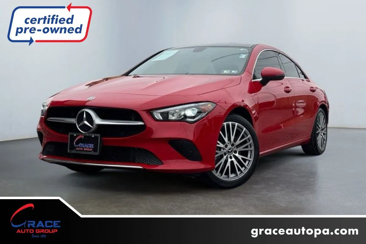 Red 2020 Mercedes-Benz CLA 250 4MATIC for sale in Morrisville, PA