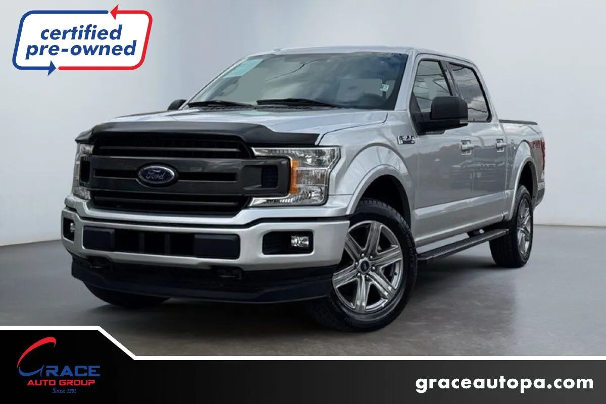 Silver 2018 Ford F-150 XLT for sale in Morrisville, PA