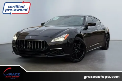 Black 2018 Maserati Quattroporte S GranLusso for sale in Morrisville, PA