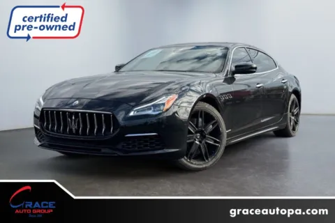 Black 2018 Maserati Quattroporte S GranLusso for sale in Morrisville, PA
