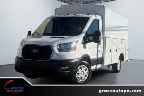White 2021 Ford Transit 350 Cutaway 350 for sale in Morrisville, PA