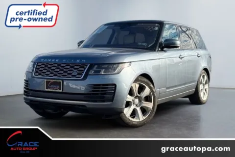Blue 2019 Land Rover Range Rover 5.0L V8 Supercharged for sale in Morrisville, PA