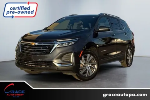 Gray 2022 Chevrolet Equinox AWD Premier for sale in Morrisville, PA