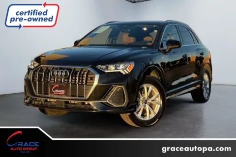 Black 2022 Audi Q3 Premium Plus 45 TFSI S line quattro Tiptronic for sale in Morrisville, PA