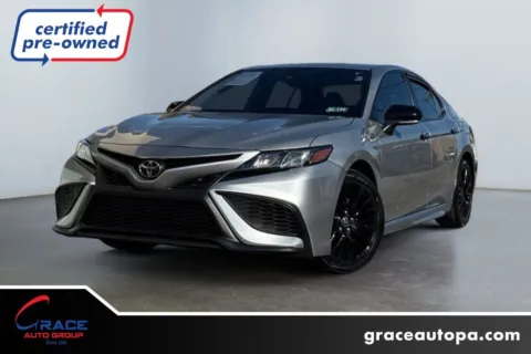 Silver 2021 Toyota Camry SE Nightshade Edition for sale in Morrisville, PA