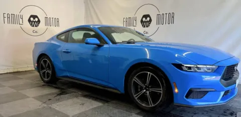 Blue 2024 Ford Mustang EcoBoost for sale in Tualatin, OR