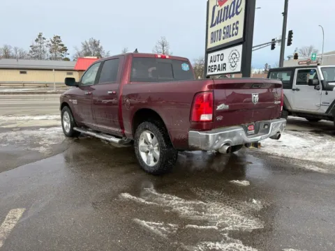 Photos of 2016 Ram 1500 Crew Cab Big Horn Pickup 4D 5 1/2 ft for sale in Wadena, MN at Lunde Auto Sales