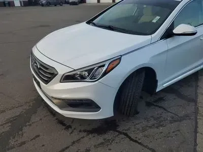 White 2016 Hyundai Sonata Sport Sedan 4D for sale in Wadena, MN