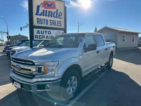 Silver 2019 Ford F-150 SuperCrew Cab XLT Pickup 4D 5 1/2 ft for sale in Wadena, MN