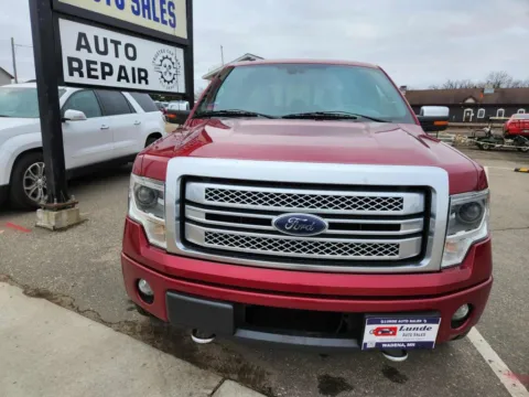 Photos of 2013 Ford F-150 SuperCrew Cab Platinum Pickup 4D 5 1/2 ft for sale in Wadena, MN at Lunde Auto Sales