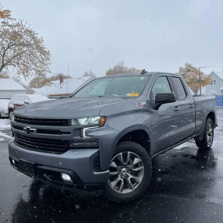 Blue 2019 Chevrolet Silverado 1500 Double Cab RST Pickup 4D 6 1/2 ft for sale in Wadena, MN
