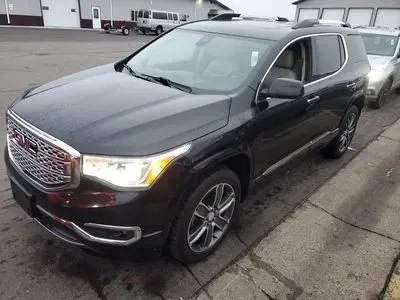 Black 2019 GMC Acadia Denali Sport Utility 4D for sale in Wadena, MN