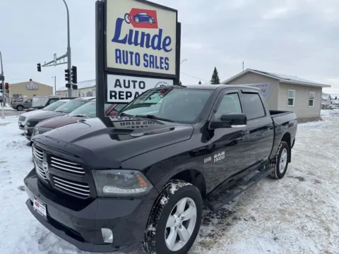 Black 2015 Ram 1500 Crew Cab Sport Pickup 4D 5 1/2 ft for sale in Wadena, MN