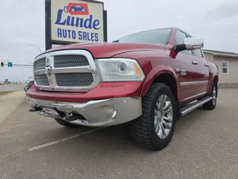 Photos of 2014 Ram 1500 Crew Cab Laramie Limited Pickup 4D 5 1/2 ft for sale in Wadena, MN at Lunde Auto Sales