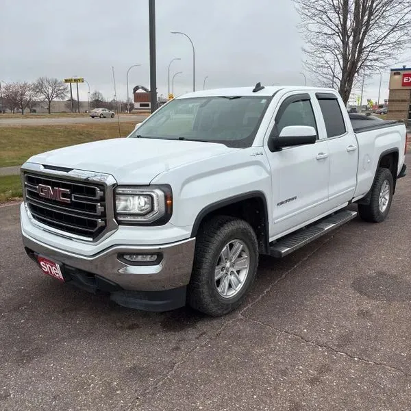 White 2017 GMC Sierra 1500 Double Cab SLE Pickup 4D 6 1/2 ft for sale in Wadena, MN