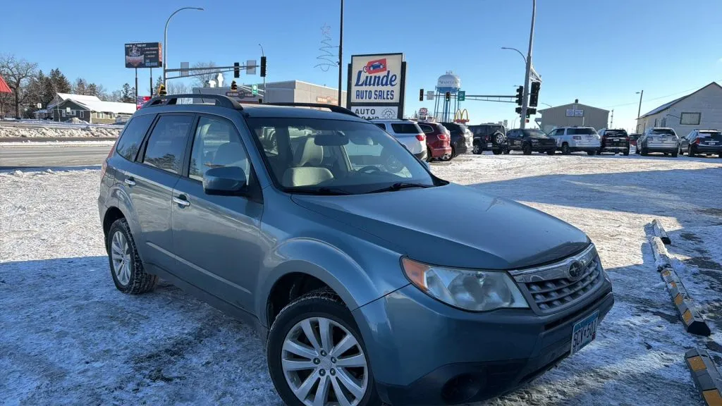 Gray 2011 Subaru Forester 2.5X Premium Sport Utility 4D for sale in Wadena, MN