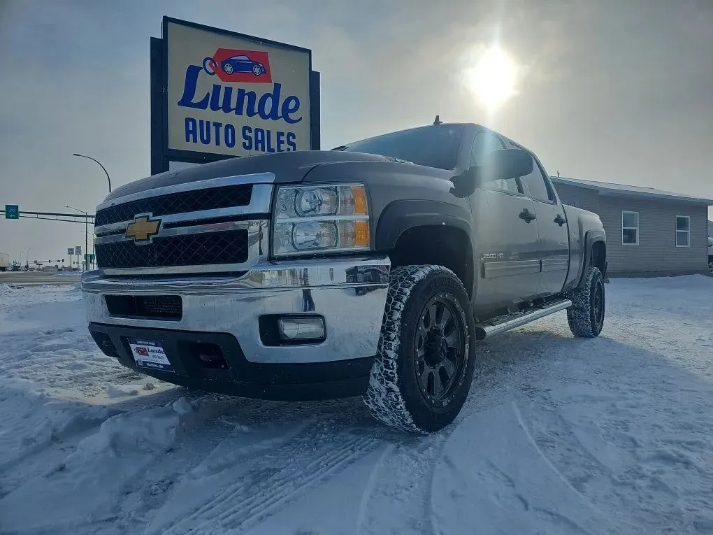 Gray 2014 Chevrolet Silverado 2500 HD Crew Cab LT Pickup 4D 6 1/2 ft for sale in Wadena, MN