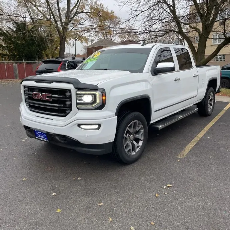 White 2016 GMC Sierra 1500 Crew Cab SLT Pickup 4D 6 1/2 ft for sale in Wadena, MN