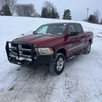 Red 2015 Ram 1500 Crew Cab Tradesman Pickup 4D 6 1/3 ft for sale in Wadena, MN