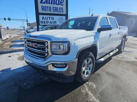 White 2017 GMC Sierra 1500 Crew Cab SLT Pickup 4D 6 1/2 ft for sale in Wadena, MN