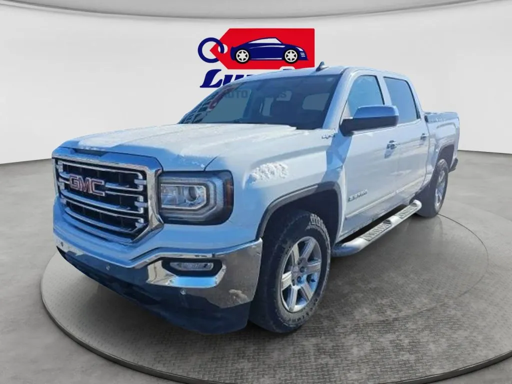 White 2017 GMC Sierra 1500 Crew Cab SLT Pickup 4D 6 1/2 ft for sale in Wadena, MN