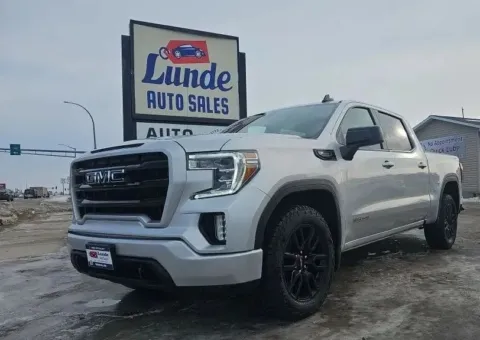 Silver 2021 GMC Sierra 1500 Crew Cab Elevation Pickup 4D 5 3/4 ft for sale in Wadena, MN