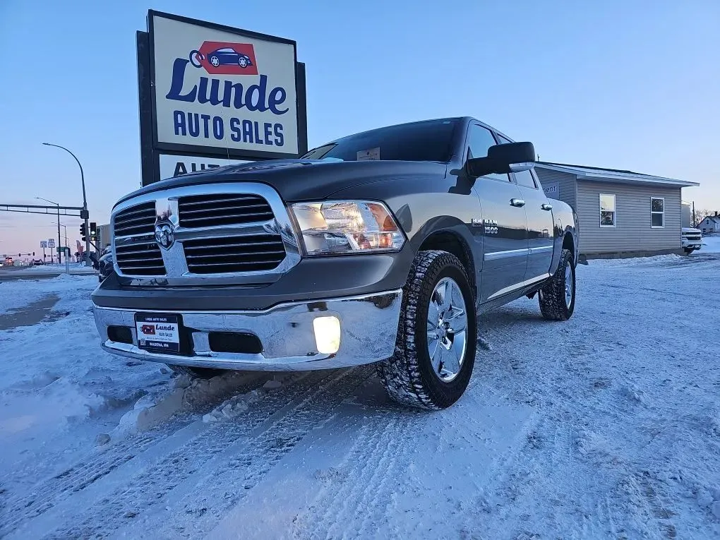 Gray 2013 Ram 1500 Crew Cab Big Horn Pickup 4D 5 1/2 ft for sale in Wadena, MN