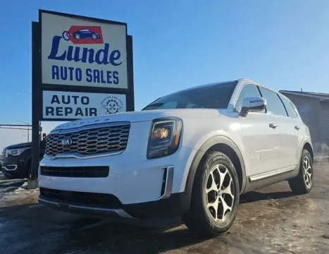 White 2021 Kia Telluride EX Sport Utility 4D for sale in Wadena, MN