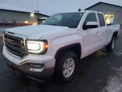 White 2018 GMC Sierra 1500 Double Cab SLE Pickup 4D 6 1/2 ft for sale in Wadena, MN
