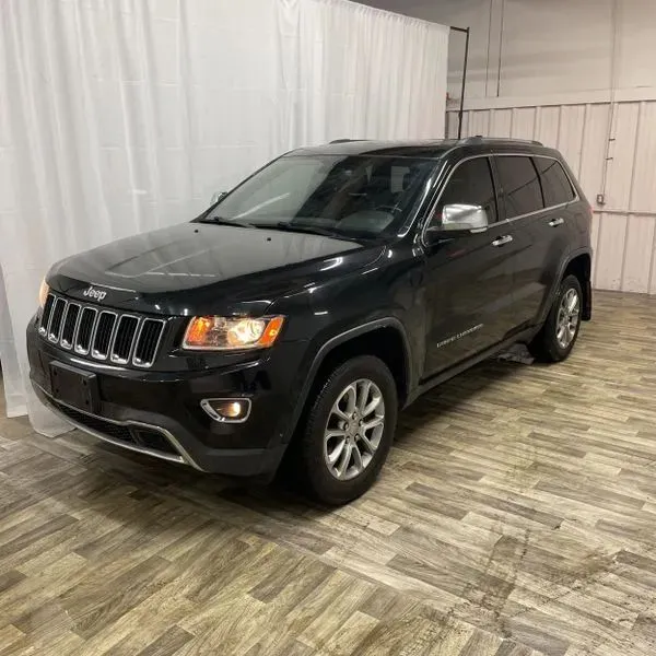 Black 2016 Jeep Grand Cherokee Limited Sport Utility 4D for sale in Wadena, MN