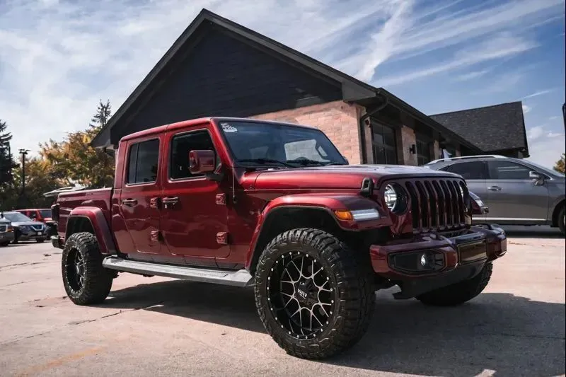 Red 2021 Jeep Gladiator High Altitude Pickup 4D 5 ft for sale in Wadena, MN