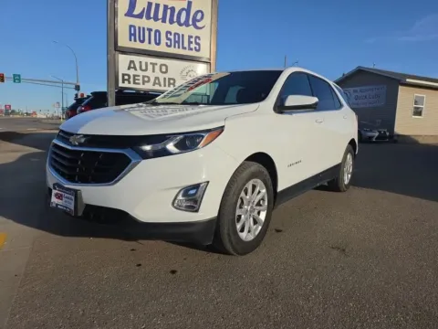 White 2019 Chevrolet Equinox LT Sport Utility 4D for sale in Wadena, MN