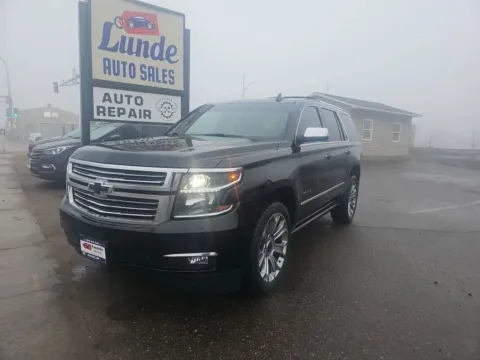 Black 2017 Chevrolet Tahoe Premier Sport Utility 4D for sale in Wadena, MN