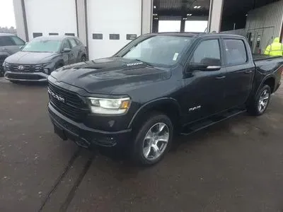 Black 2020 Ram 1500 Crew Cab Laramie Pickup 4D 5 1/2 ft for sale in Wadena, MN