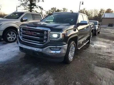Black 2016 GMC Sierra 1500 Crew Cab SLT Pickup 4D 5 3/4 ft for sale in Wadena, MN