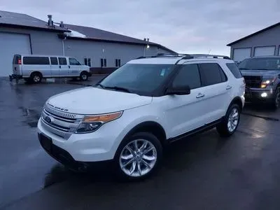 White 2014 Ford Explorer XLT Sport Utility 4D for sale in Wadena, MN