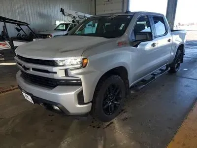 Silver 2022 Chevrolet Silverado 1500 Limited Crew Cab RST Pickup 4D 5 3/4 ft for sale in Wadena, MN
