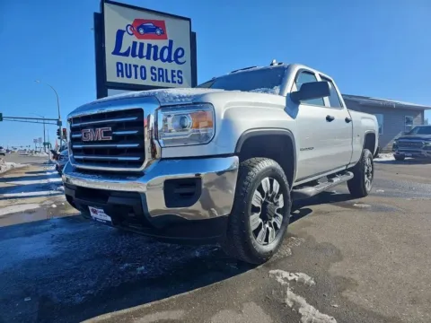 Silver 2017 GMC Sierra 2500 HD Double Cab Pickup 4D 6 1/2 ft for sale in Wadena, MN