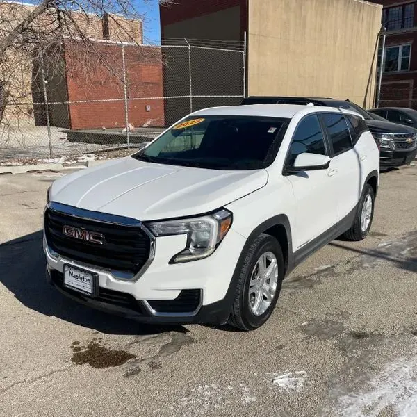 White 2022 GMC Terrain SLE Sport Utility 4D for sale in Wadena, MN