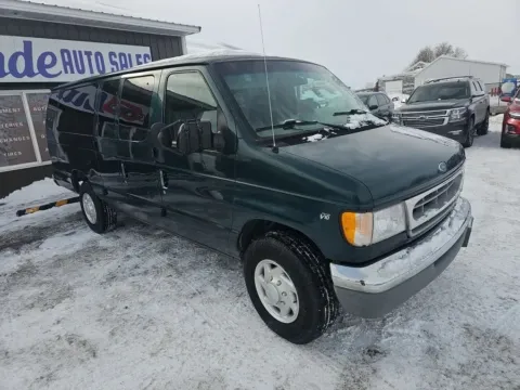 Another view of 1999 Ford Econoline E350 Super Duty Passenger Extended Van for sale in Wadena, MN at Lunde Auto Sales