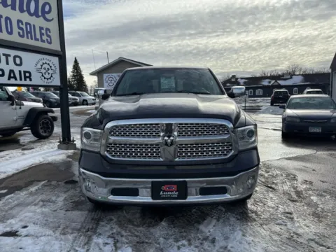 Photos of 2015 Ram 1500 Crew Cab Laramie Pickup 4D 5 1/2 ft for sale in Wadena, MN at Lunde Auto Sales