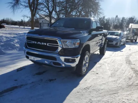 Black 2020 Ram 1500 Quad Cab Big Horn Pickup 4D 6 1/3 ft for sale in Wadena, MN
