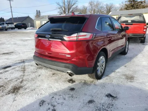 Another view of 2019 Ford Edge Titanium Sport Utility 4D for sale in Wadena, MN at Lunde Auto Sales