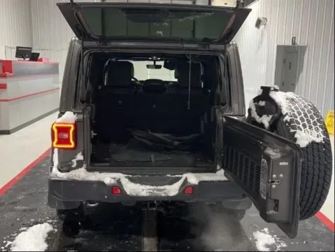 Another view of 2020 Jeep Wrangler Unlimited Sahara Sport Utility 4D for sale in Wadena, MN at Lunde Auto Sales