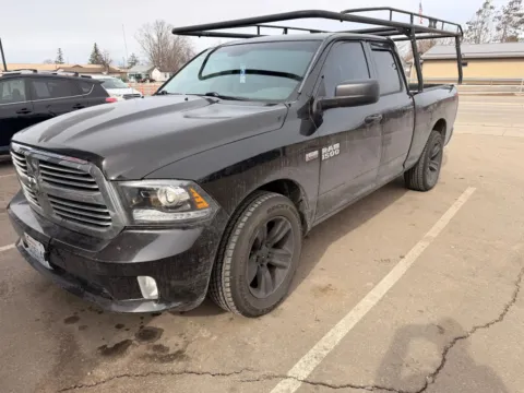 Black 2013 Ram 1500 Quad Cab Sport Pickup 4D 6 1/3 ft for sale in Wadena, MN