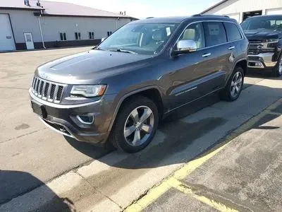 Gray 2014 Jeep Grand Cherokee Overland Sport Utility 4D for sale in Wadena, MN