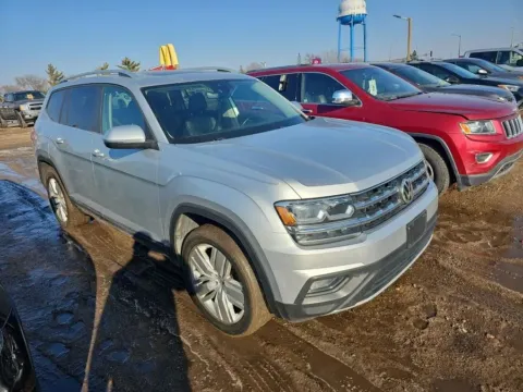 Silver 2019 Volkswagen Atlas SE 4Motion w/Tech Pkg Sport Utility 4D for sale in Wadena, MN